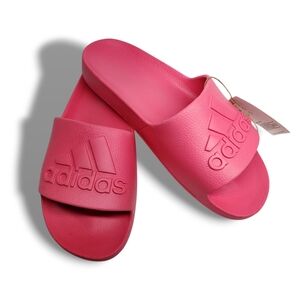 Adidas Adilette Aqua Slides Color Pink Fusion Slip On Size 12 Women / 11 Men